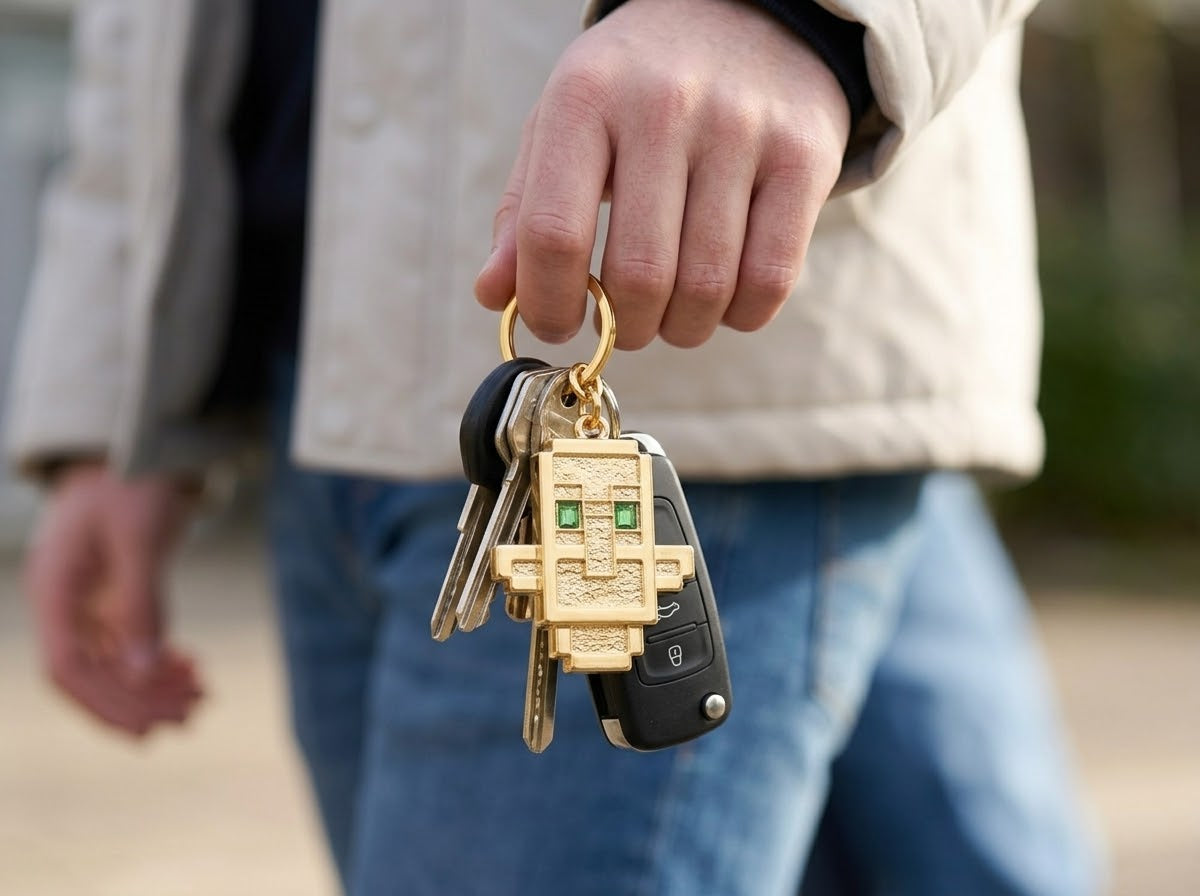 Golden Totem Keychain