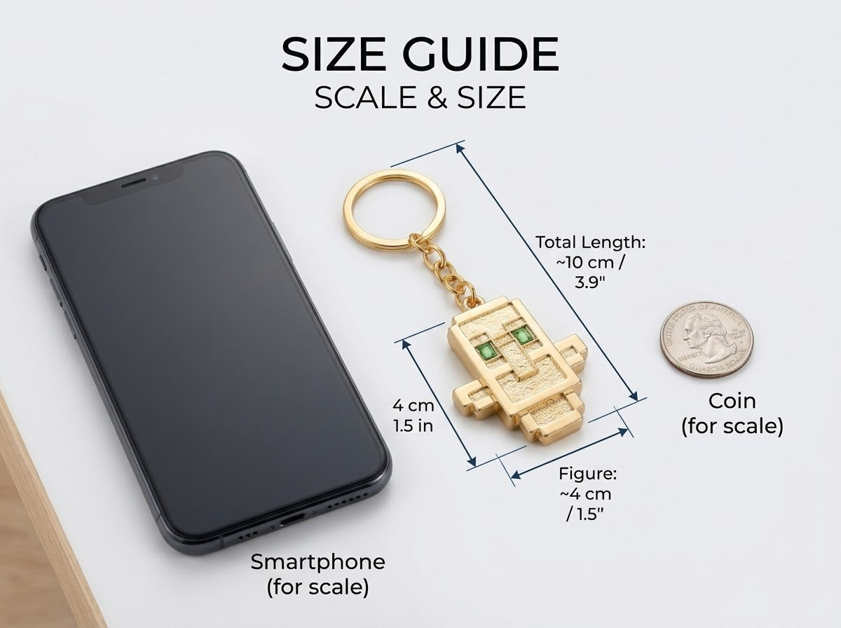 Golden Totem Keychain